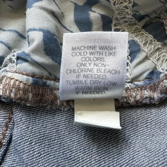 J JILL Denim Smooth Fit Skirt Size 16 | Dark Wash Cotton Classic Casual Preppy - Picture 6 of 9